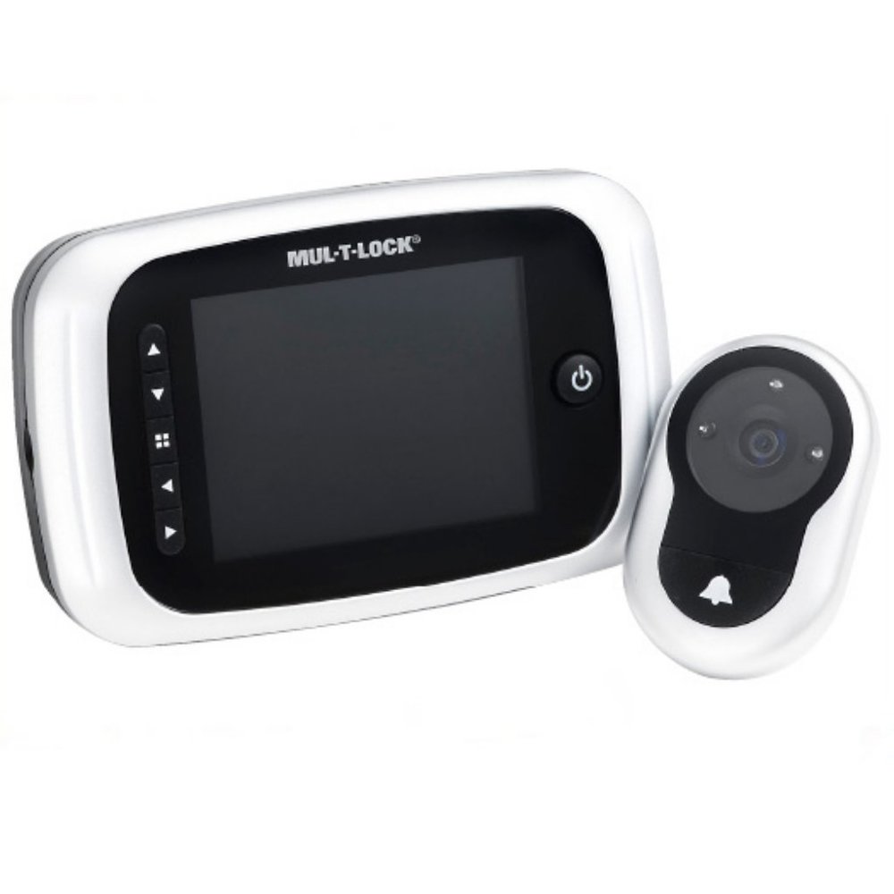 Mul-T-Lock ACC-DDV-3202, Front Door Security Digital Camera Eye Viewer